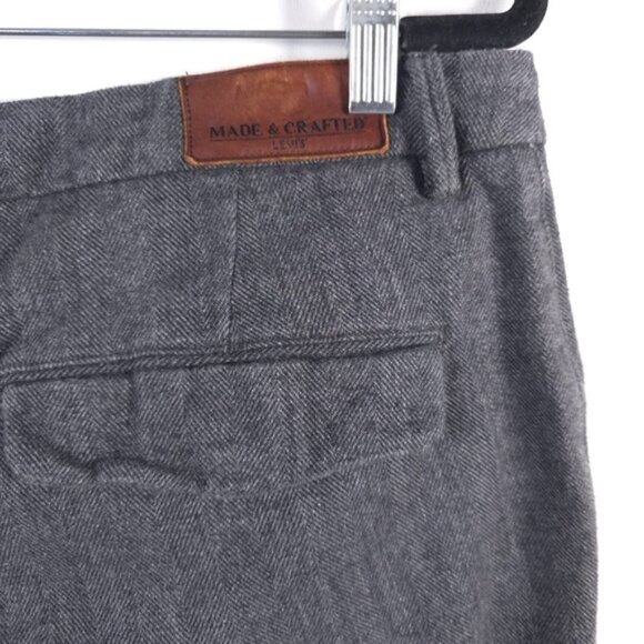 MADE & CRAFTED LEVI’S Porter Tailored Chino Pants Button Fly Hook Eye Size 30x34 - Picture 4 of 13